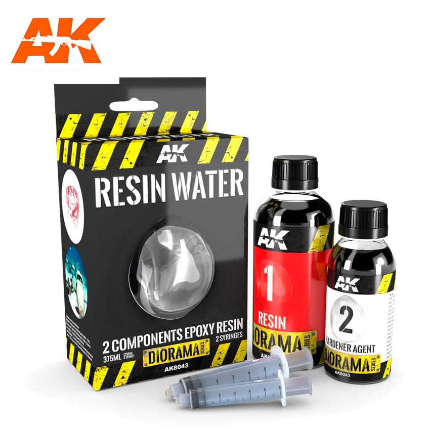 AK Interactive Resin Water 2-Components Epoxy Resin - 375ml | Grognard Games