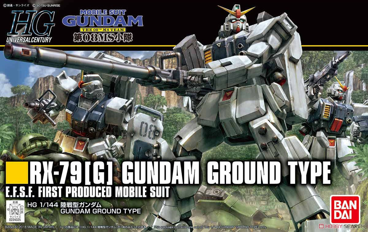 Gundam HGUC #210 1/144 RX-79[G] Ground Gundam Type 'Gundam 08th MS Team' | Grognard Games