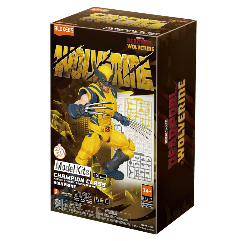 Blokees Marvel Deadpool & Wolverine Champion Class - Wolverine | Grognard Games