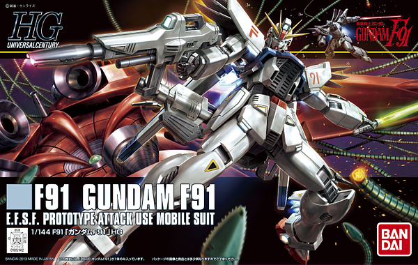 Gundam HGUC #167 1/144 F91 Gundam F91 "Mobile Suit Gundam F91" | Grognard Games