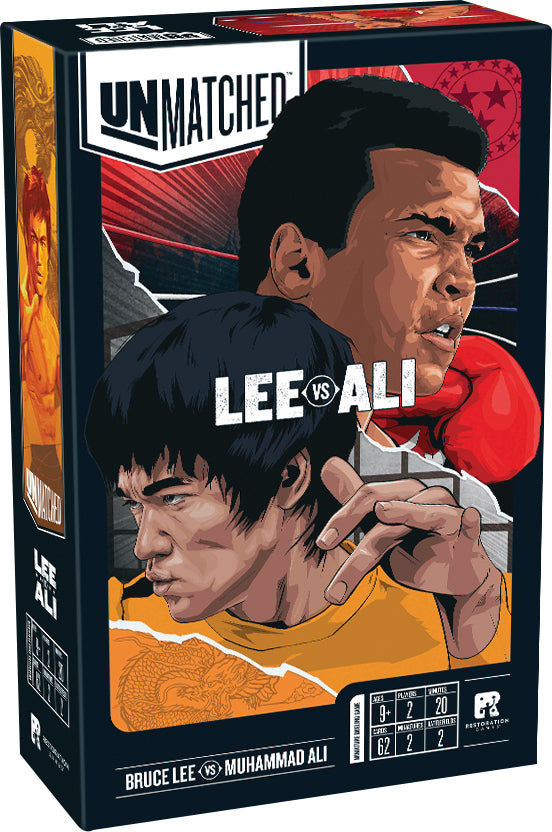 Unmatched: Muhammad Ali vs. Bruce Lee | Grognard Games