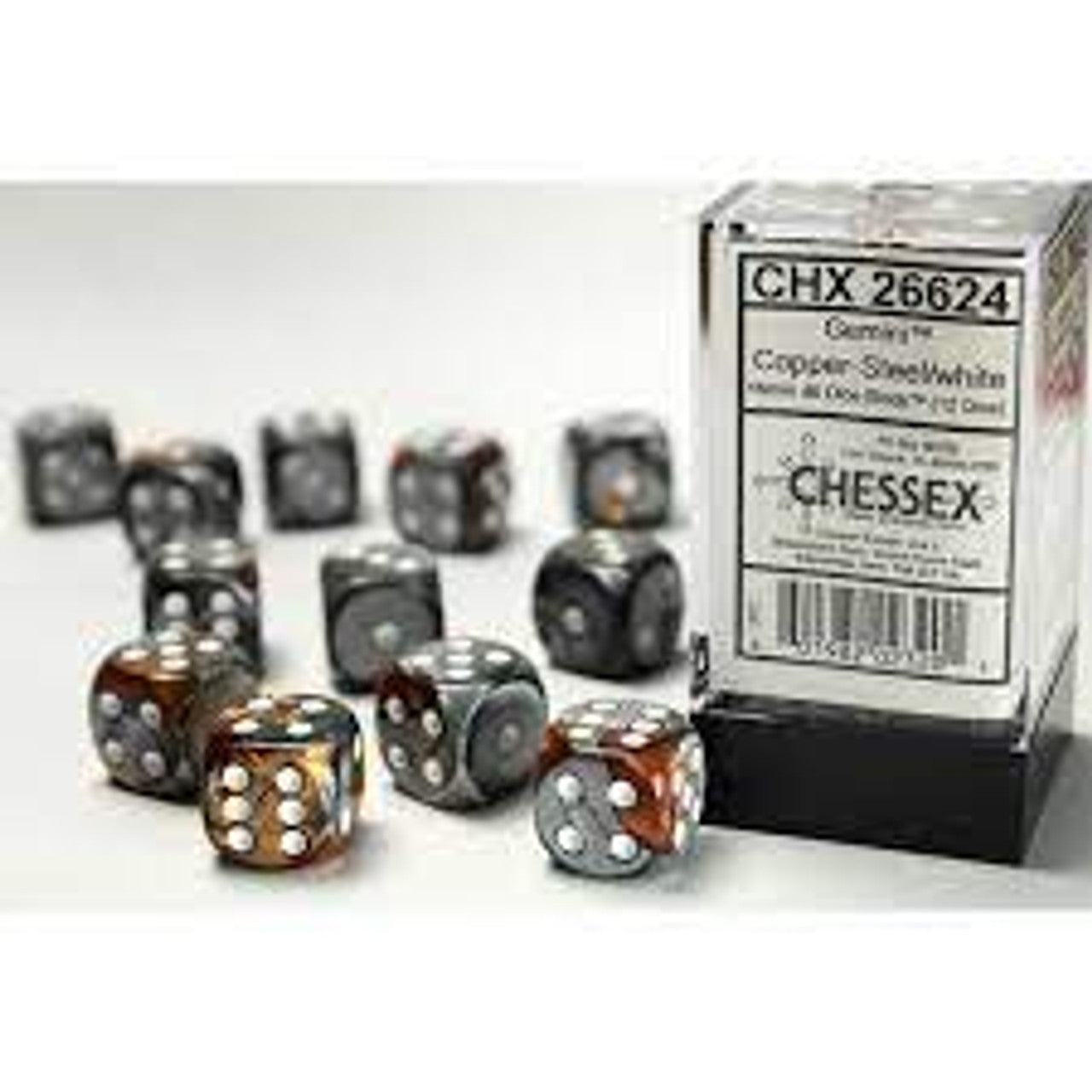 CHX26624 Gemini: Copper-Steel/White | Grognard Games