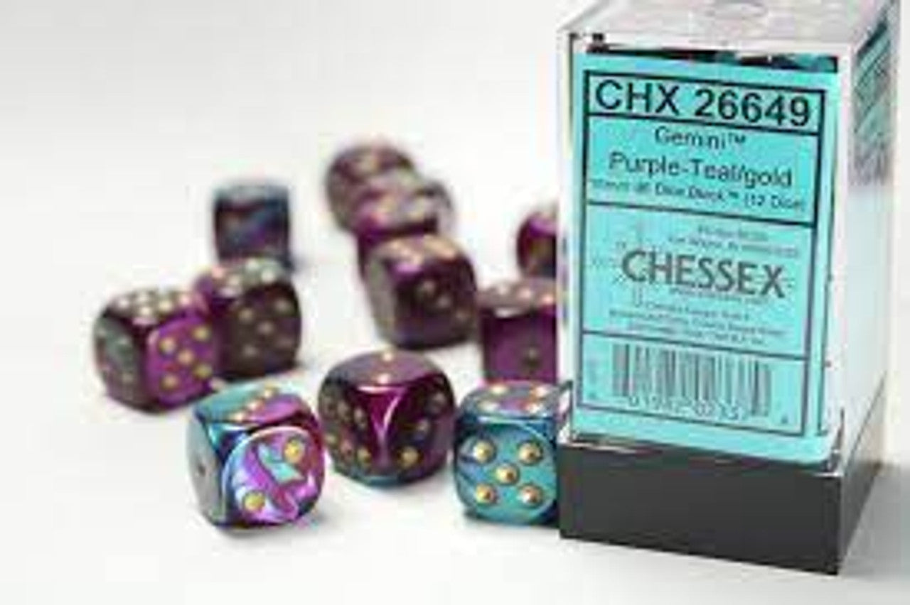 CHX26649 Gemini: Purple-Teal/Gold | Grognard Games