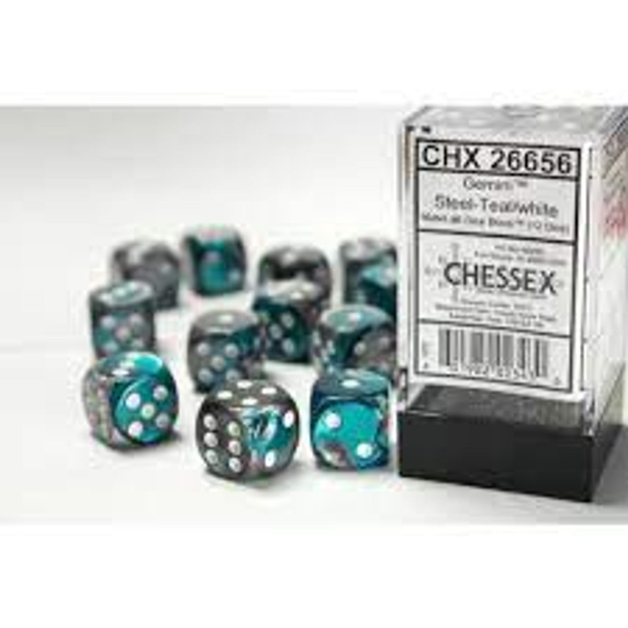 CHX26656 Gemini: Steel-Teal/White | Grognard Games