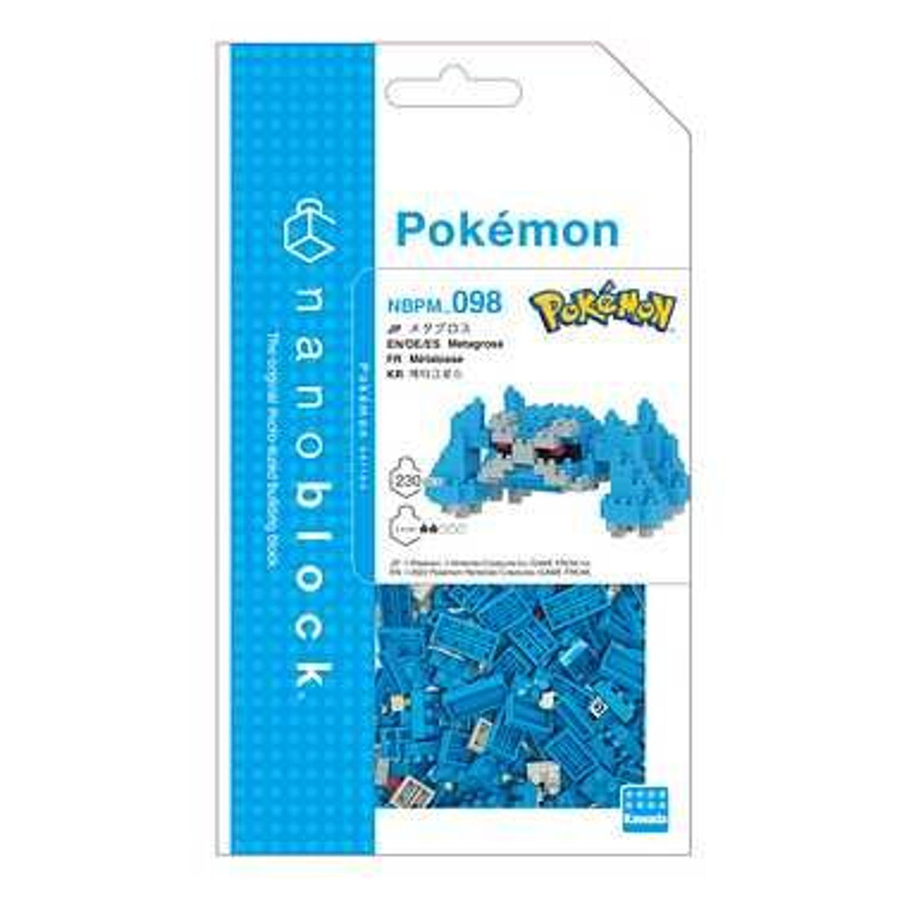 Nanoblock Pokemon Series  Metagross | Grognard Games