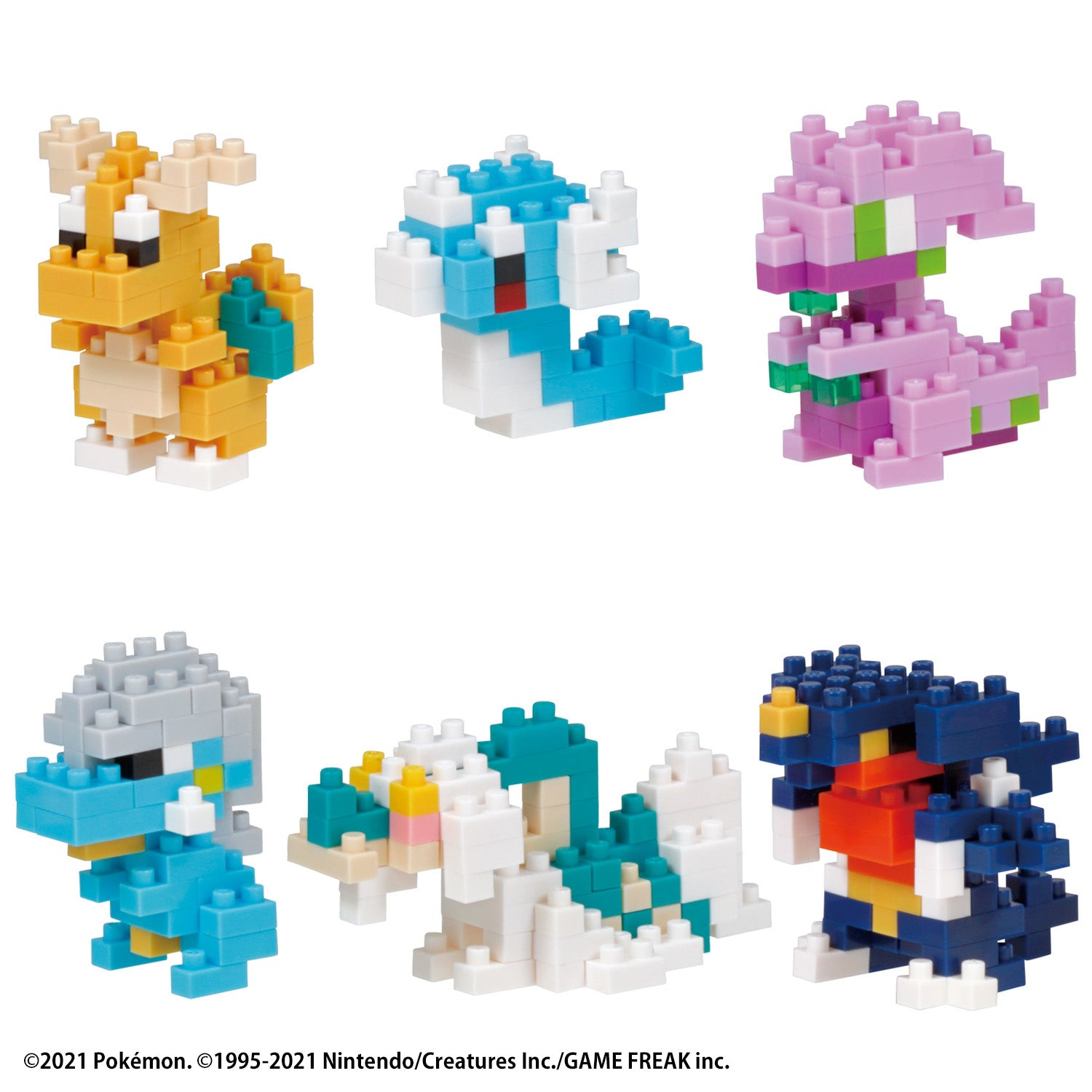 Nanoblock Pokemon Series Dragon set 1 | Grognard Games