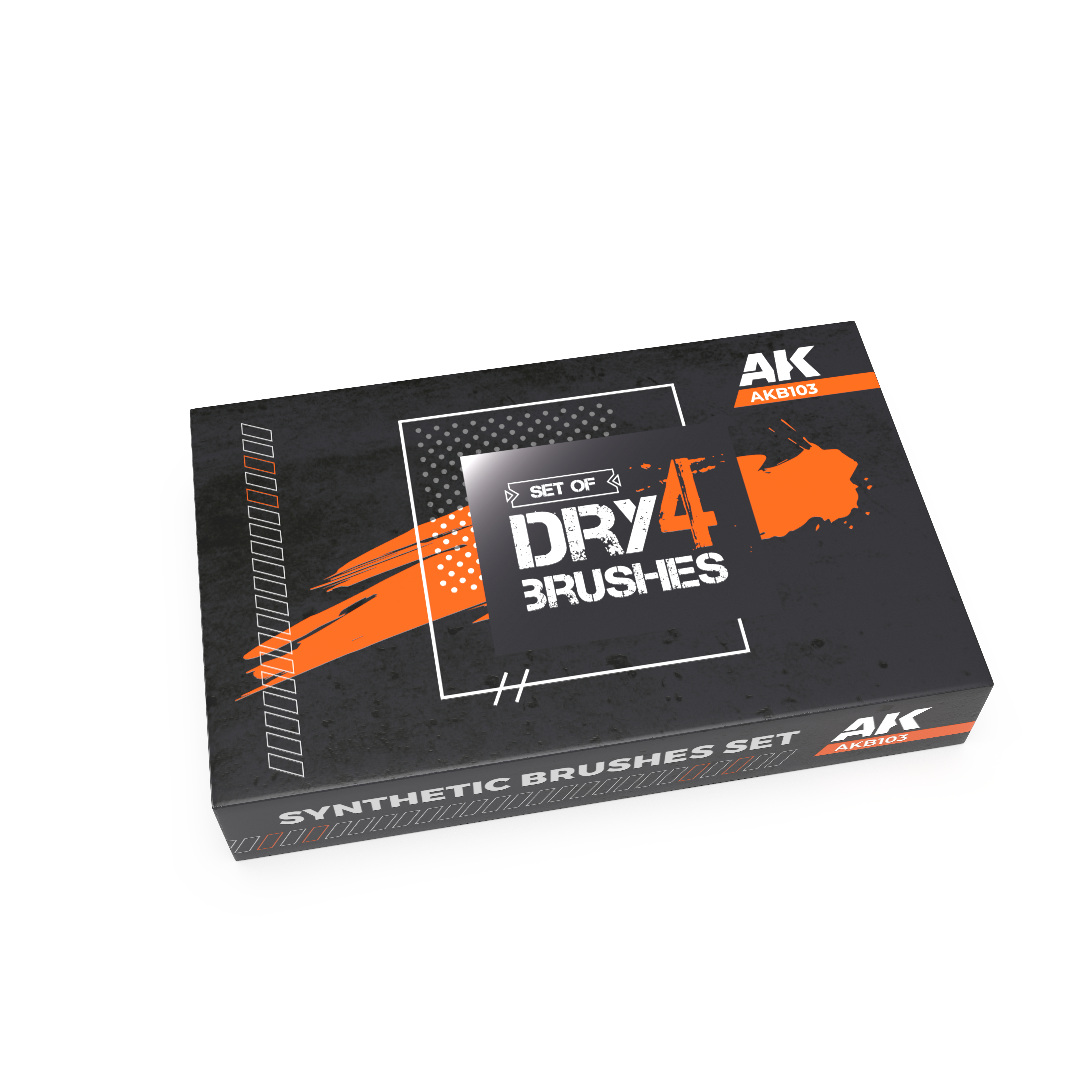 AKB103 AK Interactive Dry Brushes Set | Grognard Games