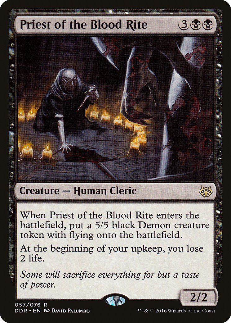 Priest of the Blood Rite [Duel Decks: Nissa vs. Ob Nixilis] | Grognard Games