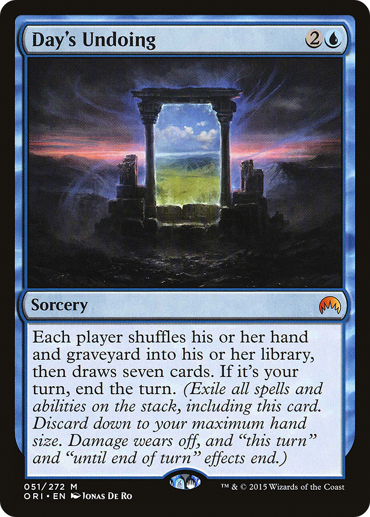 Day's Undoing [Magic Origins] | Grognard Games