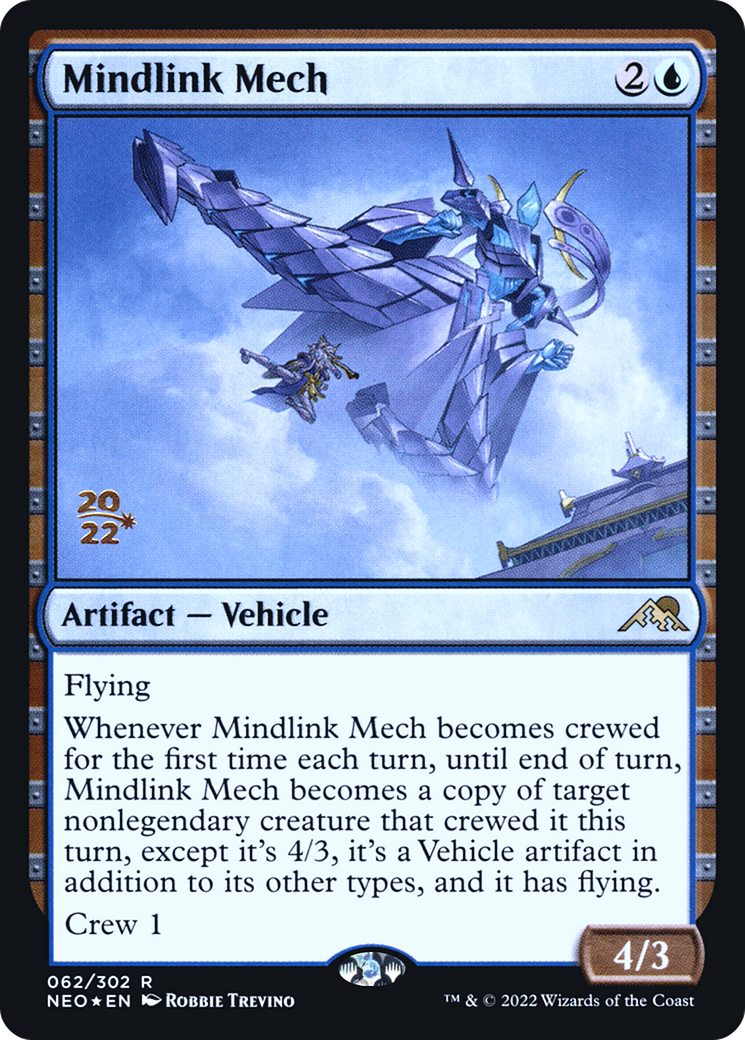 Mindlink Mech [Kamigawa: Neon Dynasty Prerelease Promos] | Grognard Games
