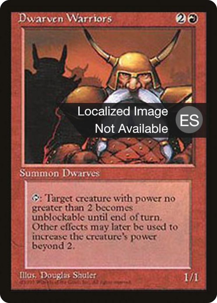 Dwarven Warriors [Fourth Edition (Foreign Black Border)] | Grognard Games