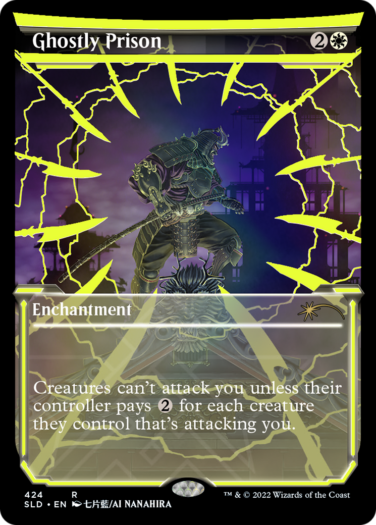 Ghostly Prison (Neon Ink Yellow) [Secret Lair Drop Series] | Grognard Games