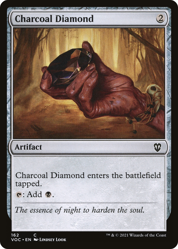 Charcoal Diamond [Innistrad: Crimson Vow Commander] | Grognard Games