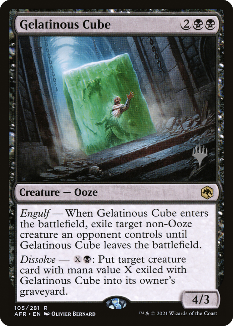 Gelatinous Cube (Promo Pack) [Dungeons & Dragons: Adventures in the Forgotten Realms Promos] | Grognard Games