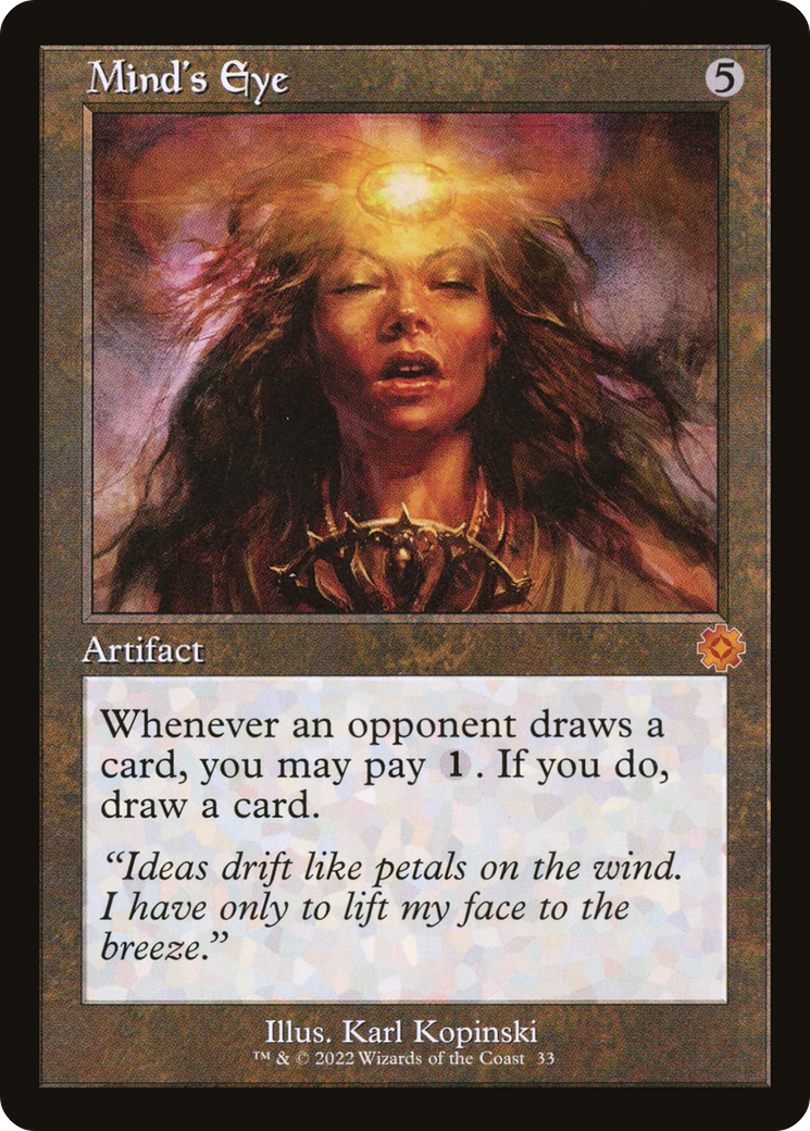 Mind's Eye (Retro) [The Brothers' War Retro Artifacts] | Grognard Games
