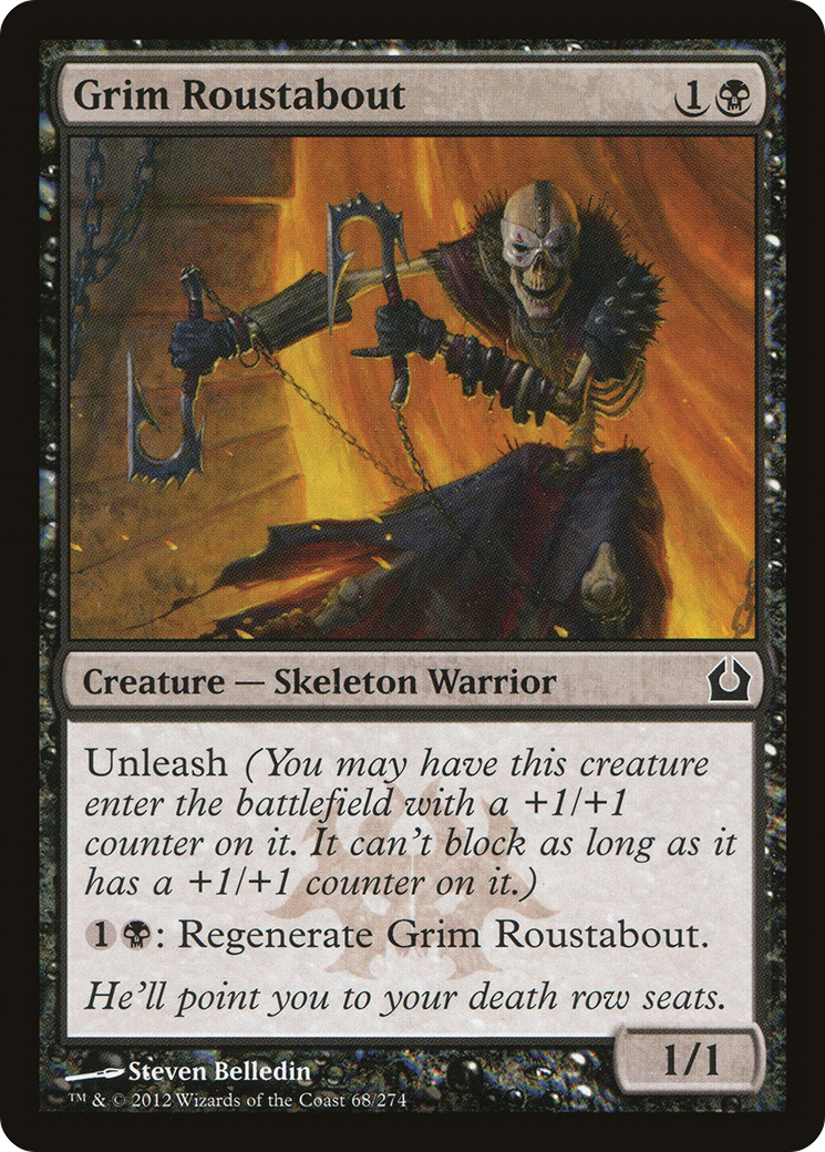 Grim Roustabout [Return to Ravnica] | Grognard Games