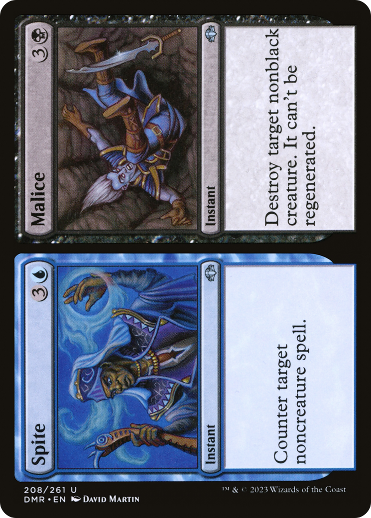 Spite // Malice [Dominaria Remastered] | Grognard Games