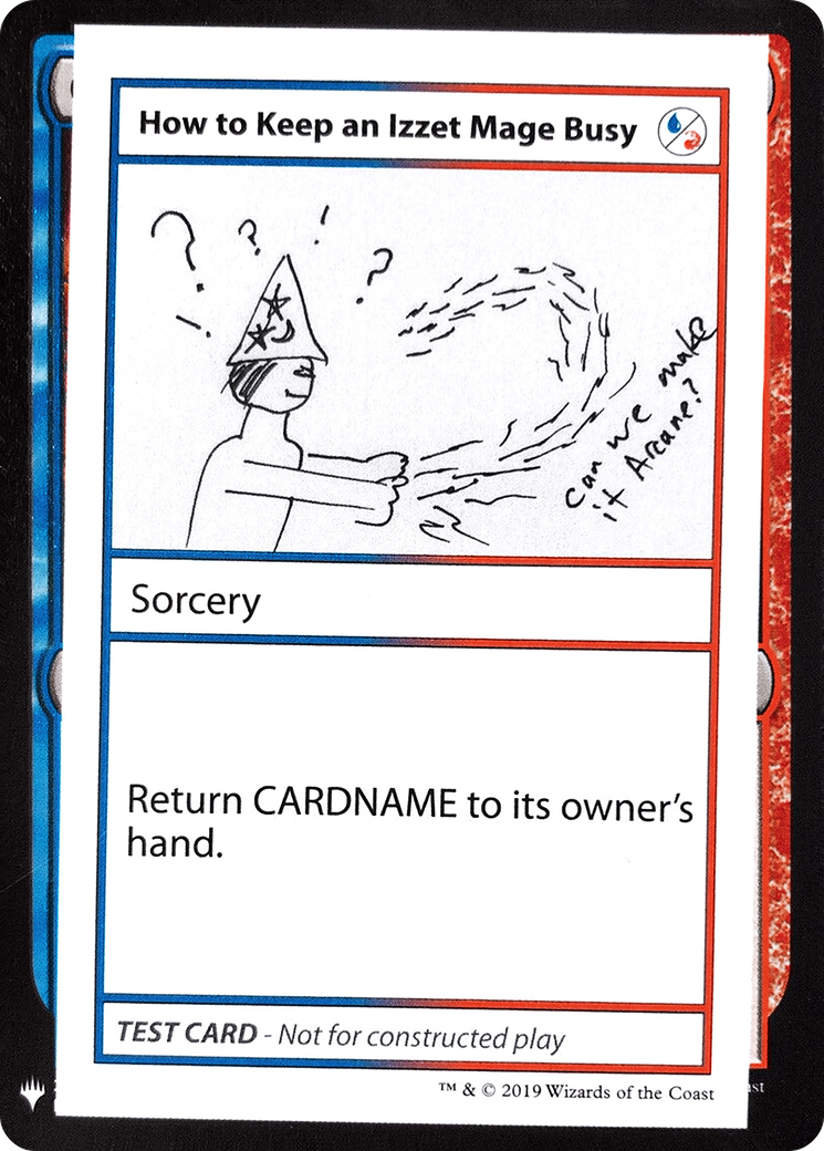 How to Keep an Izzet Mage Busy [Mystery Booster Playtest Cards] | Grognard Games