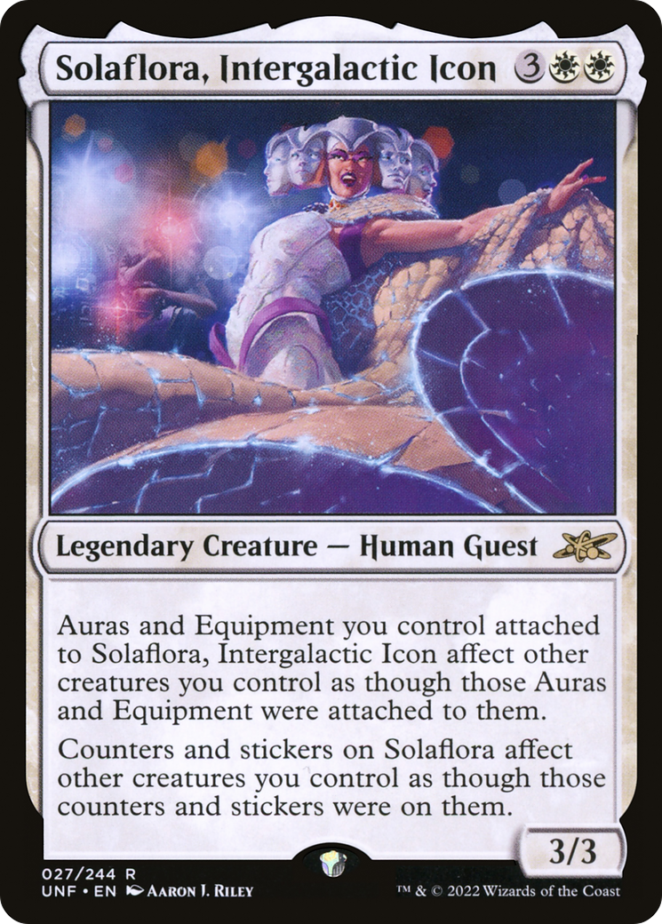 Solaflora, Intergalactic Icon [Unfinity] | Grognard Games