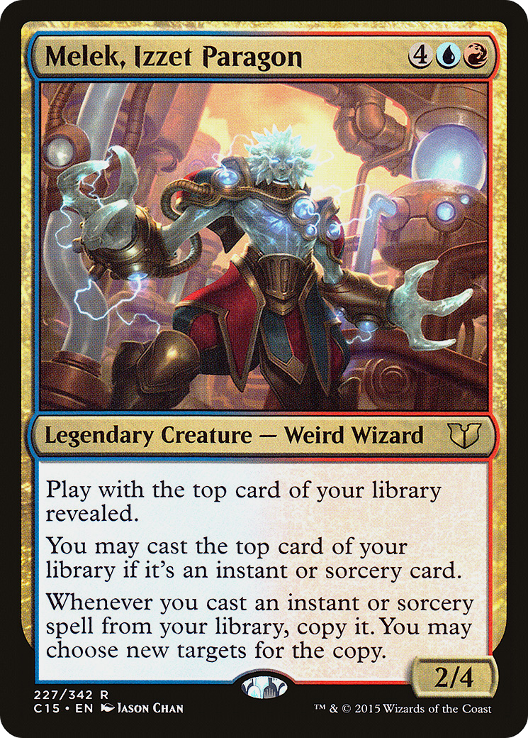 Melek, Izzet Paragon [Commander 2015] | Grognard Games