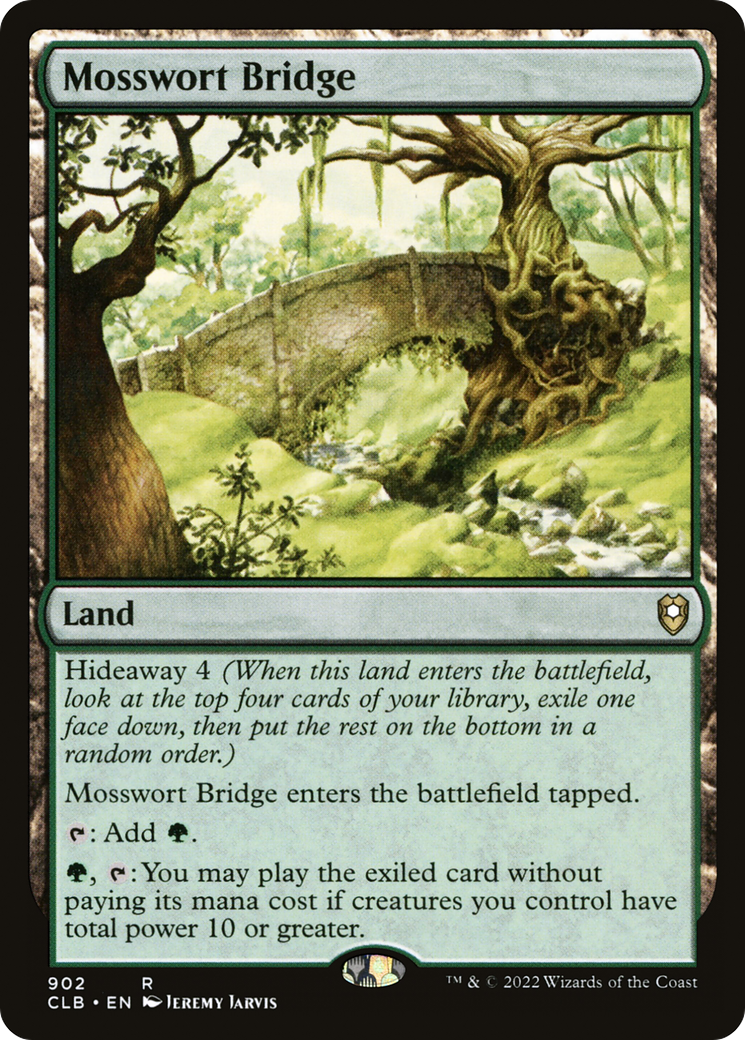 Mosswort Bridge [Commander Legends: Battle for Baldur's Gate] | Grognard Games