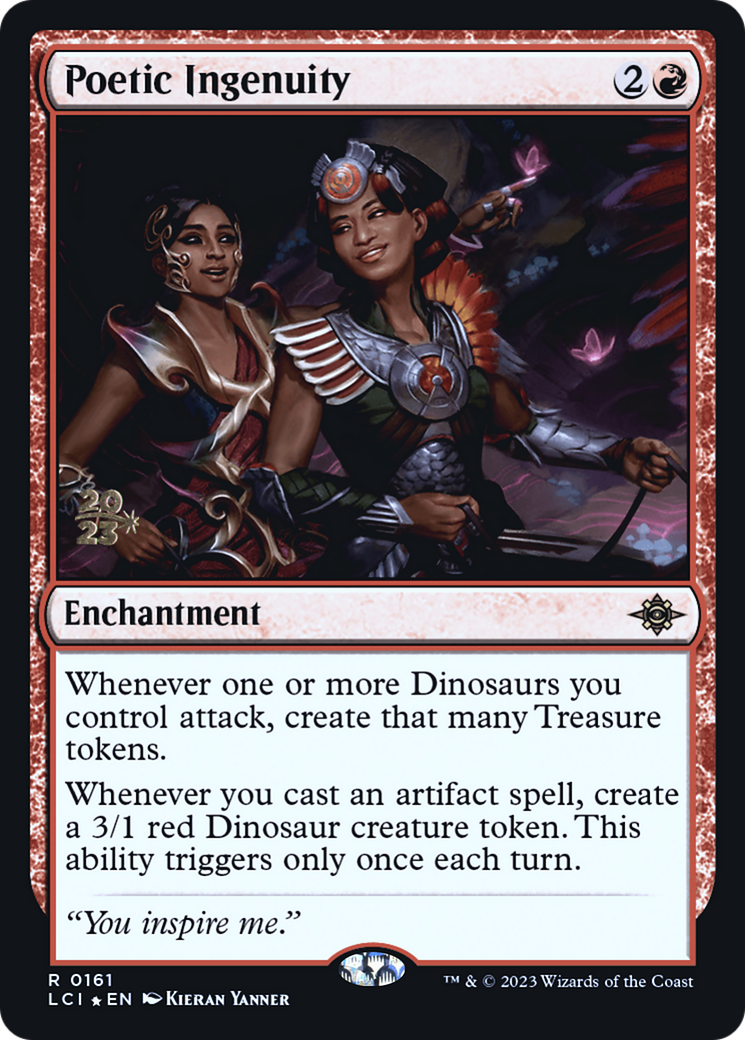 Poetic Ingenuity [The Lost Caverns of Ixalan Prerelease Cards] | Grognard Games