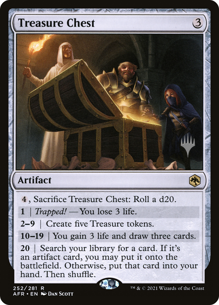 Treasure Chest (Promo Pack) [Dungeons & Dragons: Adventures in the Forgotten Realms Promos] | Grognard Games