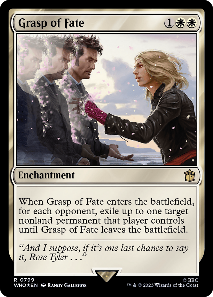 Grasp of Fate (Surge Foil) [Doctor Who] | Grognard Games