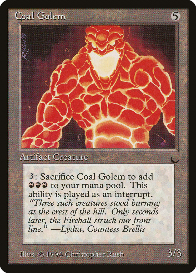 Coal Golem [The Dark] | Grognard Games