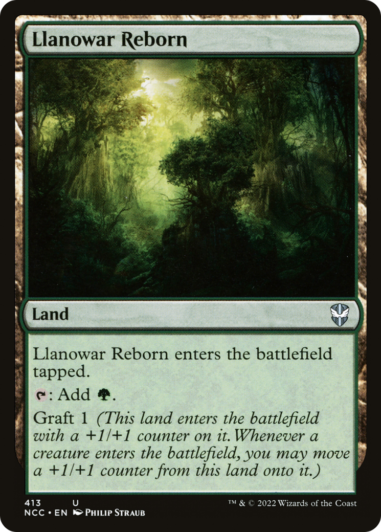 Llanowar Reborn [Streets of New Capenna Commander] | Grognard Games