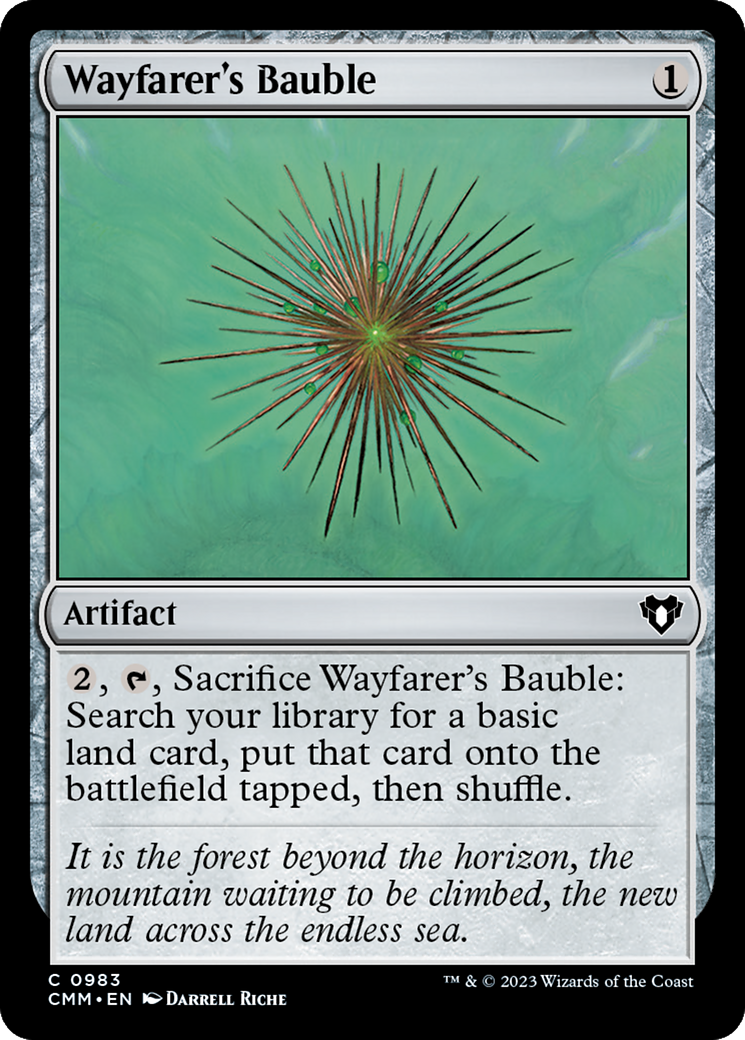 Wayfarer's Bauble [Commander Masters] | Grognard Games