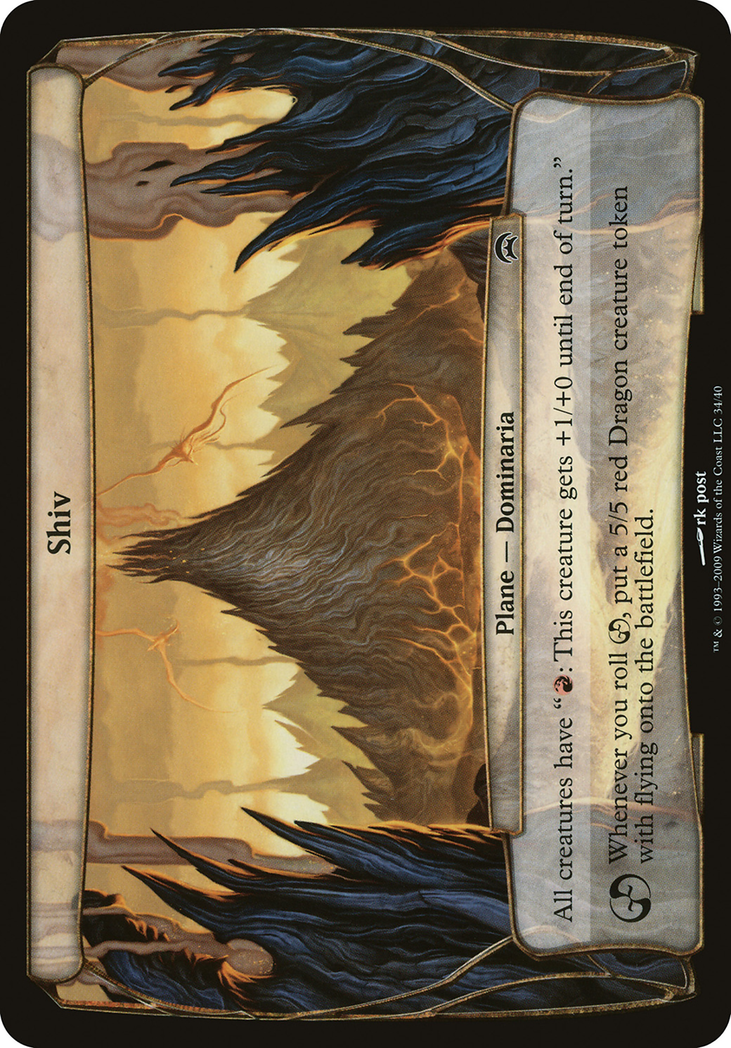 Shiv (Planes) [Planechase Planes] | Grognard Games