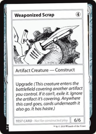 Weaponized Scrap (2021 Edition) [Mystery Booster Playtest Cards] | Grognard Games