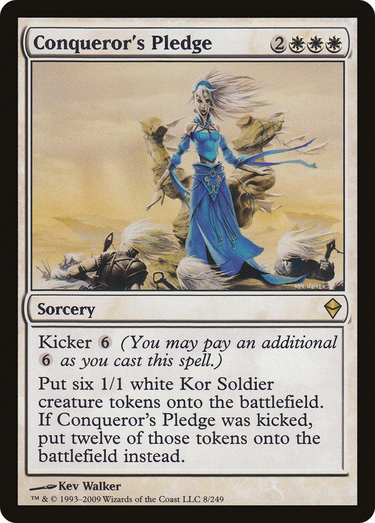 Conqueror's Pledge [Zendikar] | Grognard Games