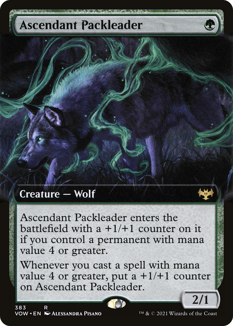 Ascendant Packleader (Extended) [Innistrad: Crimson Vow] | Grognard Games