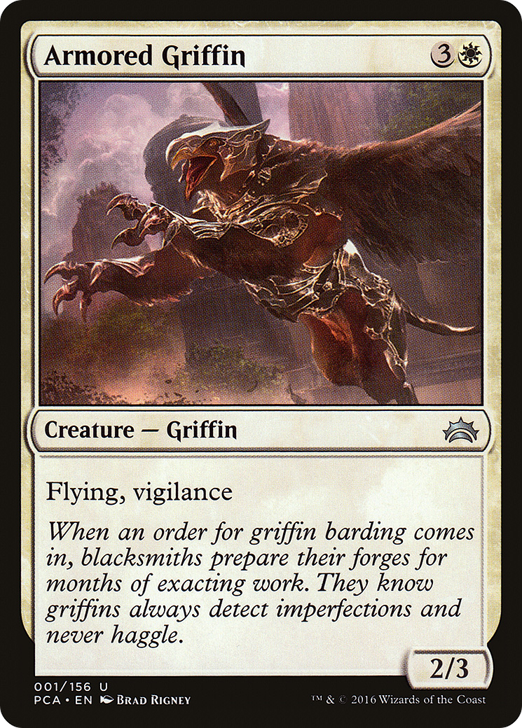 Armored Griffin [Planechase Anthology] | Grognard Games