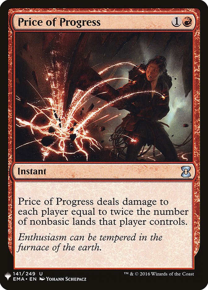 Price of Progress [Mystery Booster] | Grognard Games