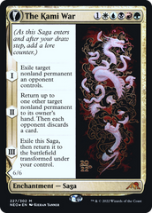 The Kami War // O-Kagachi Made Manifest [Kamigawa: Neon Dynasty Prerelease Promos] | Grognard Games