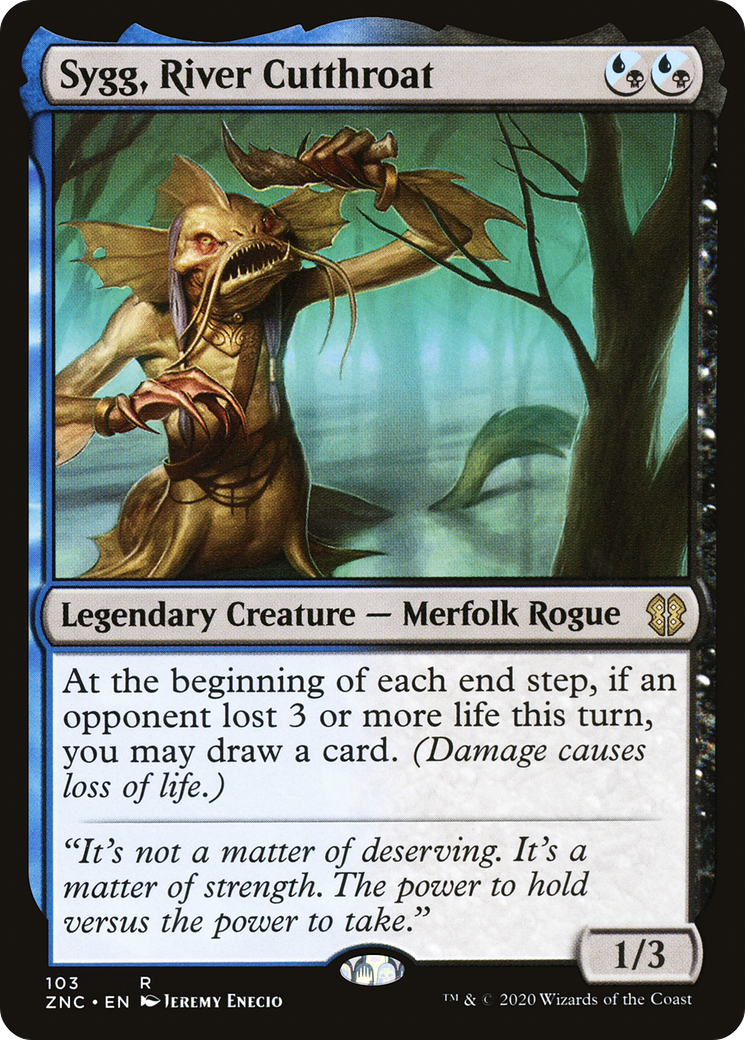 Sygg, River Cutthroat [Zendikar Rising Commander] | Grognard Games