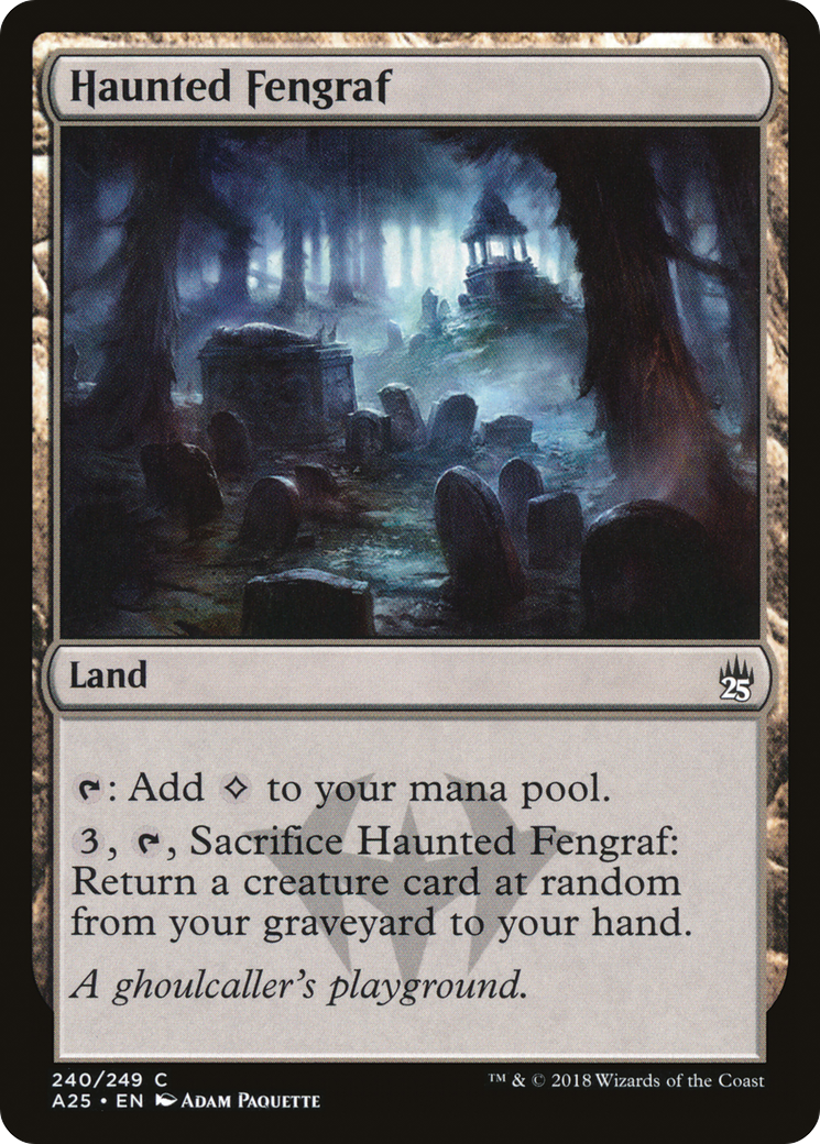 Haunted Fengraf [Masters 25] | Grognard Games