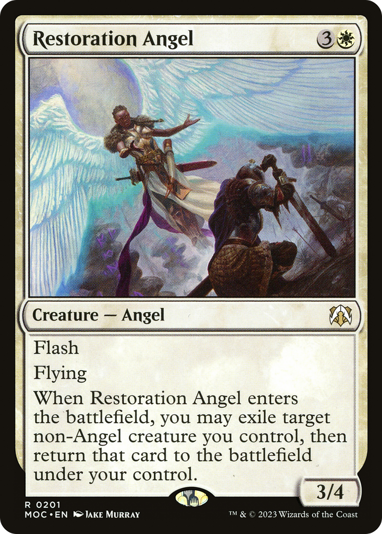 Restoration Angel [March of the Machine Commander] | Grognard Games