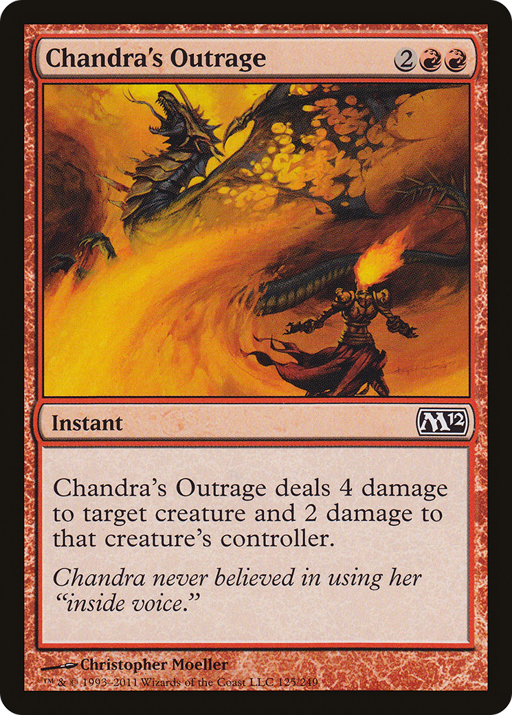 Chandra's Outrage [Magic 2012] | Grognard Games