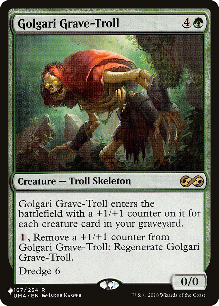 Golgari Grave-Troll [The List Reprints] | Grognard Games