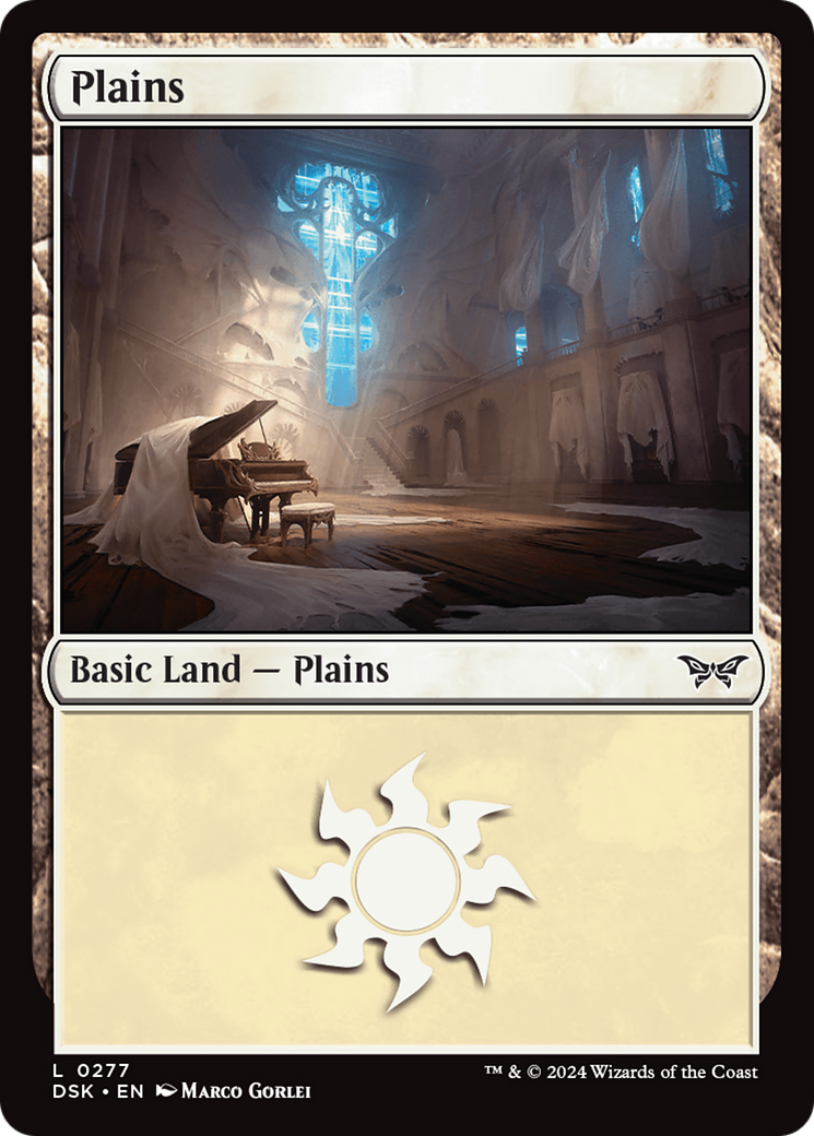 Plains (0277) [Duskmourn: House of Horror] | Grognard Games