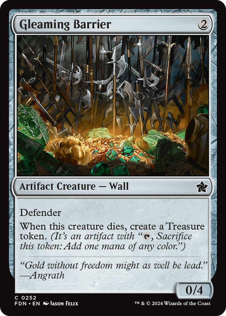 Gleaming Barrier [Foundations] | Grognard Games