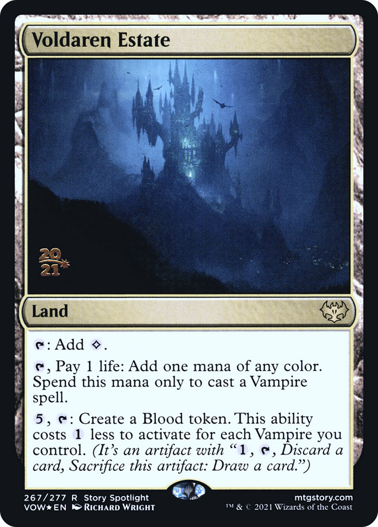 Voldaren Estate [Innistrad: Crimson Vow Prerelease Promos] | Grognard Games