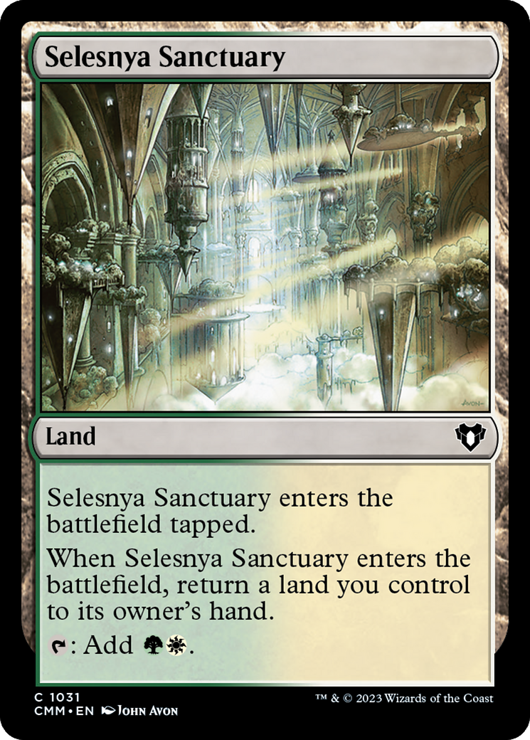 Selesnya Sanctuary [Commander Masters] | Grognard Games