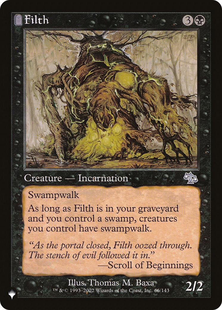 Filth [The List] | Grognard Games
