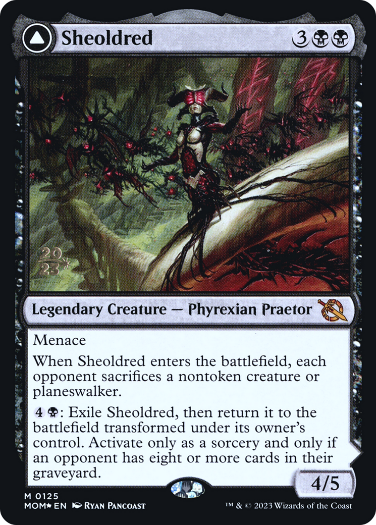 Sheoldred // The True Scriptures [March of the Machine Prerelease Promos] | Grognard Games