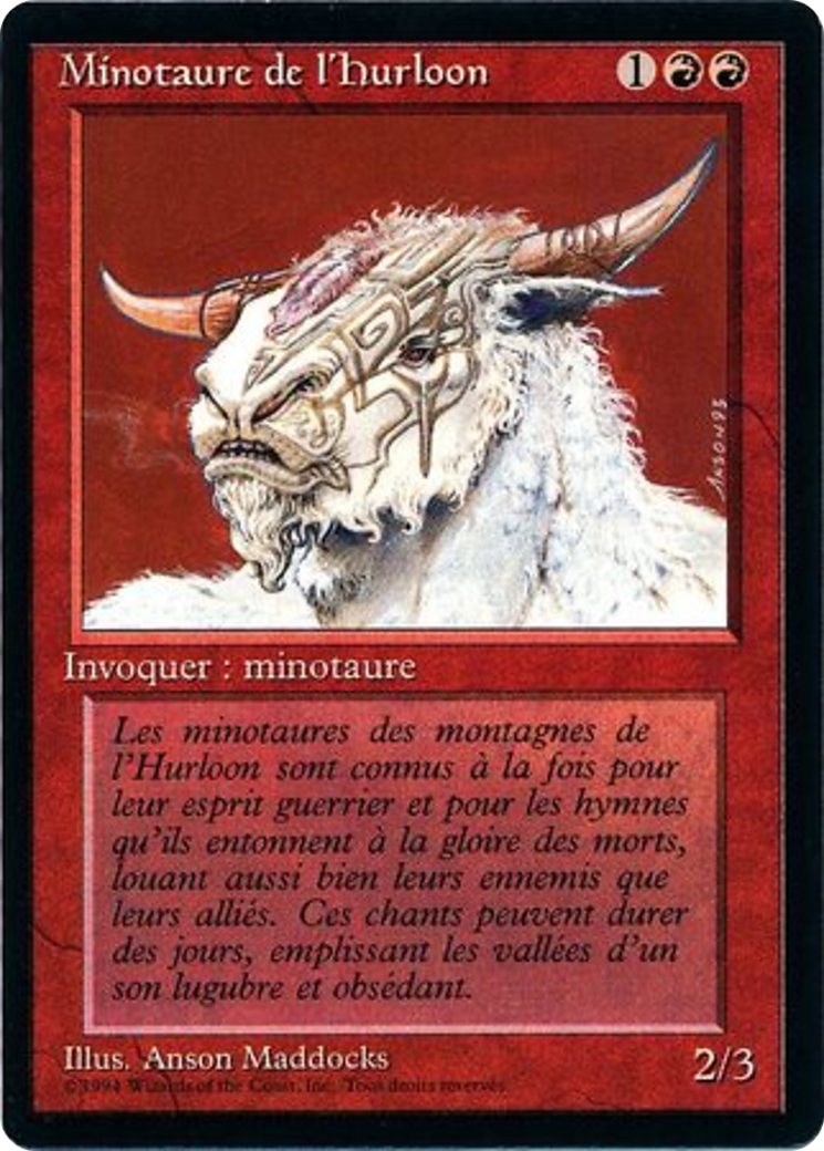 Hurloon Minotaur [Foreign Black Border] | Grognard Games